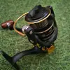 Roda de pesca de arame totalmente metálica Roda de pesca de aço inoxidável Roda para vara de pesca de mar Roda de pesca com linha Roda giratória Roda Luya Roda de pesca de jangada Suprimentos de equipamento de pesca
