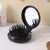 Cabelo Liso Pente para Cabelo Liso Pente com Almofada de Ar Fivela Interna Pente para Cabelo Cacheado Pente Anti-estático Cabeça Grande com Dentes de Plástico Pente Massageador com Airbag