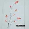 Flor artificial espuma chinesa baga vermelha fruta vermelha de alta qualidade casa hotel casamento adereços de decoração decoração artificial fruta vermelha