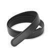 Cinturón de cuero de 2 capas para hombre de 3,5 cm de producto Guan con cuerpo cinturón para hombre hebilla automática sin cabeza fabricantes de cinturones de cuero venta al por mayor