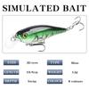 Far cast rock Luya isca Mino 8.7cm/12G anel contas de água doce água do mar cocked bass pesca isca falsa equipamento de pesca