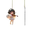 Colgante para Coche de Ángel Plano de Acrílico Nuevo Transfronterizo Violinista Adorno para el Hogar Navideño Colgante de Dibujos Animados