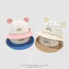 Gorros de Bebé para Primavera y Otoño, Sombreros de Pescador con Orejas de Oso, Lindos Sombreros de Sol para Bebés y Niños Pequeños, Sombreros de Sol para Niñas, Sombreros de Cubo para Bebé