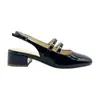 Sandalias Mary Jane Retro Estilo Chanel de Punta Cuadrada Versátiles de Verano 2026 para Mujer con Tacón Medio Grueso Baotou