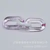 761 Hebilla de Cadena Acrílica de Color U para Joyería DIY Accesorios Colgante para Funda de Teléfono Llavero Cadena Colgante Creativa