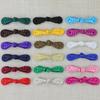 Botones Sólidos de Rana para Cheongsam, Decoración de Traje Tang, Blusas de Estilo Étnico, Botones Cubiertos de Tela de Venta Caliente para Invitaciones de Boda