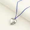 Joyería Transfronteriza Europea y Americana Dulce Cool Exagerado Collar con Colgante en Forma de Corazón Simple Largo Franela Cera Borla Collar para Mujer