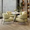 Oficina de Ventas Mesa y Sillas de Pizarra, Cafetería, Oficina, Recepción de Negocios, Área de Descanso, Área de Ocio, Una Mesa y Cuatro Sillas