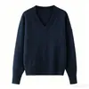 Ropa de Mujer Transfronteriza 2026 Moda Estilo Europeo y Americano Casual Suave al Tacto Suéter de Punto Cardigan Cuello en V Mujer M87088