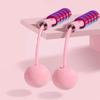 Tiktok Net Red Nueva cuerda para saltar con carga para adultos, hombres y mujeres, equipo de fitness, interior, silenciosa, bola grande