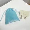 Bolsas de terciopelo con cordón para almacenamiento, Bolsitas de terciopelo para joyería y empaque de regalos, Bolsas pequeñas con cordón, Bolsas de terciopelo con cordón personalizadas