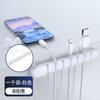 Organizador de cables de silicona fluorescente fijo de enchufe, funda protectora para cable de datos, escritorio, pared, coche, enrollador de almacenamiento universal