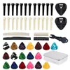 Acessórios para Guitarra Amazon Atacado Transfronteiriço Pacote de Presente Universal Pinos de Corda Palhetas Pestana Superior e Inferior Embalagem Pacote Instrumentos Musicais