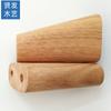 Pie de mueble de madera maciza, mueble de TV, mueble de madera, sofá, pie redondo de madera