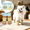 Calcetines para perros, calcetines para mascotas Corgi, cubrezapatos universales antideslizantes para gatos y perros, zapatos para perros antiarañazos para exteriores e interiores, accesorios para mascotas