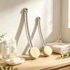 Cepillo de baño, exfoliante de espalda, cepillo de ducha de mango largo, cepillo de espalda de cerdas suaves, exfoliante de espalda, herramienta para limpiar la espalda, cepillo de espalda de mango curvo