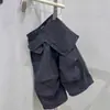 Roupas Infantis Coreanas Calças de Trabalho Modernas para Meninos e Meninas 2026 Nova Primavera e Outono Calças Casuais Estilosas com Aba para Crianças