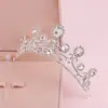 Tocado de princesa europea y americana para novia Corona Accesorios para el cabello de boda Corona de niños congelados Accesorios fábrica venta al por mayor