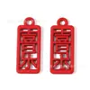 Vermelho Chinês Quatro Caracteres Belas Bênçãos Festivas Acessórios de Joia DIY Brincos Pingente Acessórios Chaveiro Pingente