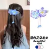 Pinzas Vintage para el Cabello de Niñas con Borlas, Cadenas y Flores, Pasadores para Niñas, Nuevo Estilo de Verano, Dulces Pinzas para el Cabello para Peinar Peinados