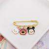 Broche Lindo de Pooh Pooh Oso Personaje de Dibujos Animados Mickey Stitch Insignia Pin para Abrigo Bolsa Accesorios
