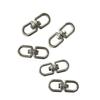 Anillo giratorio de acero inoxidable anillo anillo anillo anillo giratorio en forma de 8 anillo universal hebilla giratoria para cadena de perro anillo en forma de 8 anillo de conexión hebilla de cadena