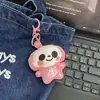 Llavero Creativo Lindo Fantasma con Campana Bebé Colgante de Felpa Calavera Decoración para Mochila Muñeco Regalo para Niñas