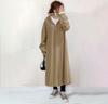 AliExpress Amazon Estação Independente Outono/Inverno Moda Europeia e Americana Lã Pulôver Longo Wei Yi 804#