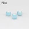 Cuentas Sueltas de Cerámica Jingdezhen Color Caramelo de 8 mm Esmalte de Color Material para Tejer Joyería DIY Pulsera Personalizada