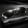Moda europea y americana 8485 gafas de sol que cambian de color para hombre, gafas polarizadas, gafas para conductor, gafas para conducir, venta al por mayor