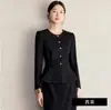 Chaqueta de Traje de Gama Alta Aishangchen para Mujer Color Negro Ropa Profesional Recepción de Hotel Joyería Traje Ropa Formal de Trabajo