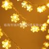 Fio de luz LED de floco de neve de Natal por todo o Céu estrela luz de decoração de feriado casamento aniversário Rede de luzes de atmosfera de fundo INS