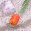 Tulipán hidratante de tacto suave, flores artificiales, flores artificiales, flores de seda, decoración del hogar, boda, estudio de cine, flores decorativas.