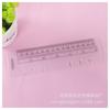 A4A5A6B5 Universal 6 Agujeros Cuaderno de Hojas Sueltas Marcador Regla Tablero Divisor Transparente de PVC Descuento por Cantidad Grande Escala