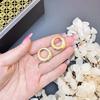 Anillo de loto con accesorios de joyería DIY de oro y arena de herencia antigua, todo a juego, chapado en oro y cobre, accesorios Yiwu, moda nacional, estilo chino
