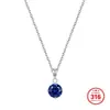 Popular en Europa y América, collar de acero inoxidable 316 con circonita multicolor, superventas en transmisiones en vivo, cadena para la clavícula con colgante de cuatro garras, venta al por mayor transfronteriza