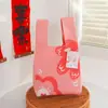 Bolsa de punto ampliada y engrosada de alta calidad para banquetes de bebé, bolsa para mujer, bolsa de punto, bolsa de regalo de cumpleaños, boda, Día del Maestro