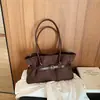Bolso Tote de Gamuza Vintage para Mujer, Nuevo Modelo de Otoño 2026, Bolso de Hombro de Gama Alta para el Trabajo, Bolso de Mano de Gran Capacidad