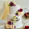 Estilo Ins Transfronteiriço Grande Desconto Acrílico Noivado Casamento Bolo Inserção Festa de Confeitaria Suprimentos Personalizável