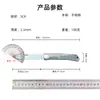 Cuchillo de Fruta Portátil para Acampar al Aire Libre Ultraafilado con Patrón de Escamas de Dragón, Mango de Acero Antideslizante, Navaja Plegable Totalmente de Acero Inoxidable, Modelo Personalizado