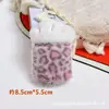 Colgante Creativo de Huella de Gato con Estampado de Leopardo Muñeca Pequeña Accesorio para el Cabello Pasador Broche Accesorio Accesorio para Ropa Muñeca Chirriante Artículos al por Mayor