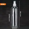 Al por mayor En stock 30ml 50ml 100ml Botellas de Plástico Transparente con Atomizador Alcohol Perfume Spray de Presión Botellas Reutilizables