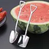 Pala Cuchara de Acero Inoxidable Engrosada Hogareña Retro Creativa Cuchara Especial para Postre para Comer Sandía Linda Pala Cuchara