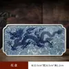 Juego de Té Xianglong Azul y Blanco Cerámica Retro China Juego de Burbuja Seca Tapa Flotante Taza de Té Bandeja de Té Souvenir de Negocios