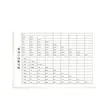 Papel de copia de la tabla de multiplicar, cuaderno de copia de la tabla de multiplicar, tabla de la tabla de multiplicar, practica los cálculos en orden inverso diariamente