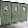 Cortina de Puerta de Algodón de Invierno de Cuero Magnético para Calidez y Protección contra el Viento, Adecuada para Uso Doméstico y Comercial, Cortina de Puerta de Algodón Magnética Aislante de Sonido y Bloqueadora de Viento Fabricante