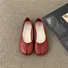 Zapatos planos para mujer de estilo coreano, sin cordones, punta fina, para comercio exterior transfronterizo, versátiles, estilo abuela, zapatillas tipo frijol