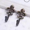 Gancho para Cortina / Hebilla de Gancho de Pared / Gancho para Abrigos y Sombreros del Hogar / Gancho de Pared de Hierro Forjado Accesorios para Cortinas