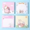 Bloc de Notas Cuadrado Fabricante Personaliza Lindo Dibujo Animado Diseño Simple con Logo Personalizable Cuaderno Portátil Caja de Regalo