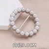 Fivela de Nó com Argola D de Metal de Alta Qualidade para Cantos de Roupas Bainha de Camisa T-shirt Fivela de Cinta Modeladora Versátil Fivela Decorativa para Lenço